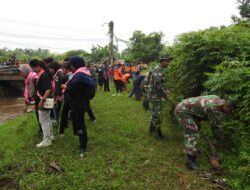 Anggota Kodim 0819 Pasuruan Terjun Langsung Bersihkan Sungai, Peringati Hari Jadi Kota Pasuruan