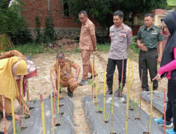 Polsek Banggae Gelar Launching Penguatan Program Pekarangan Lestari untuk Ketahanan Pangan dan Makan Bergizi Gratis