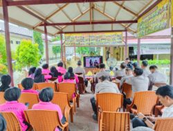 Kapolres Majene Hadiri Launching Program Penguatan Pekarangan Pangan Lestari (P2L)