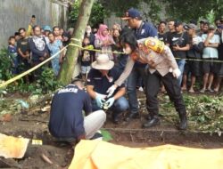 Polres Jember Berhasil Amankan Terduga Pembuang Bayi Dua Jam Setelah Ditemukan Jasad Terkubur di Pekarangan