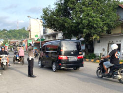 Satlantas Polres Majene Gelar Commander Wish untuk Kelancaran Lalu Lintas di Jalan Raya