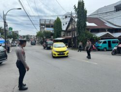Samapta Polres Majene Gelar Patroli dan Pengaturan Lalu Lintas, Wujudkan Keamanan dan Kenyamanan Masyarakat