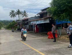 Pergelaran Pasukan dalam Rangka PAM Ambang Gangguan di Wilayah Hukum Polsek Tabulahan