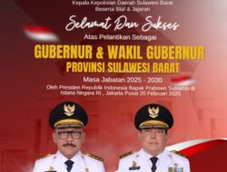 Kapolda Sulbar: Selamat Atas Pelantikan Gubernur dan Wakil Gubernur, Serta Bupati dan Wakil Bupati Periode 2025-2030