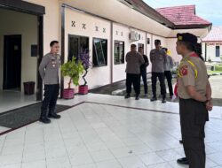 Waka Polres Mamasa Pimpin Pelepasan Saka Bhayangkara Polres Mamasa Menuju Loka Bara Daerah 2 di Mamuju