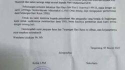 Viral Surat Edaran Ormas Tagih THR kepada Pengusaha di