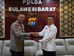 Kunjungan Silaturahmi, Kapolda Sulbar dan BPK RI Sulbar Perkuat Sinergitas