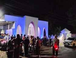 Polsek Malunda Terjunkan Personel Di Masjid-masjid untuk Menjaga Keamanan Ibadah Tarawih