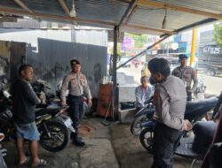 Jaga Keamanan Selama Bulan Ramadhan, Patroli Samapta Polres Majene Sasar Pasar Sentral Majene