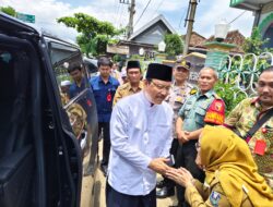 Pererat Silaturahmi dengan Masyarakat, Danramil Dampingi Menteri Sosial Laksanakan Safari Ramadhan