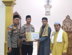 Polres Majene Gelar Safari Ramadhan, Kasi Humas Sampaikan Pesan Kamtibmas