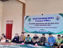 Danramil 0819/03 Kraton Hadiri Penetapan APBDes 2025 di Balai Desa Kalirejo