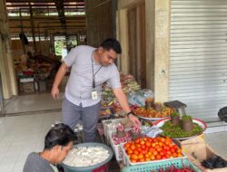 Pastikan Harga Bapok di Bulan Ramadhan Stabil, Satreskrim Polres Pasangkayu Turun ke Pasar