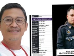 Pajak Kendaraan Nopol : A 223 JB Nunggak 3 Tahun 5 Bulan Senilai Rp. 90.618.000 Juta, King Naga Minta Direktorat Pajak Turun Tangan