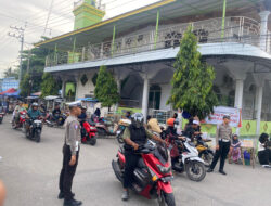 Polres Majene Siagakan Personel untuk Kelancaran Lalu Lintas Menjelang Berbuka Puasa