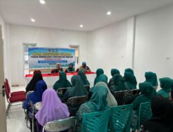 Kanit PPA Polres Gowa Sosialisasikan Undang-Undang Perlindungan Anak dan Perempuan kepada PKK Kecamatan Tompobulu.