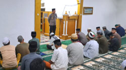 Kapolsek Malunda Sampaikan Himbauan Kamtibmas dalam Kultum Subuh di Masjid Assasut Taqwa