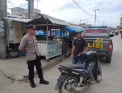 Personil Polsek Urban Wonomulyo Melaksanakan Patroli Dialogis wilayah Wonomulyo