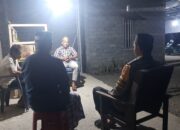 Bhabinkamtibmas Polsek Bambalamotu Sosialisasikan dan Ajak Warga Tolak Premanisme