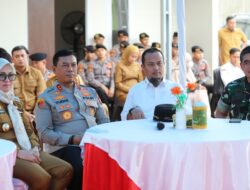 Kapolres Gowa Hadiri Ground Breaking Serentak Perumahan Polri di Pattallassang.