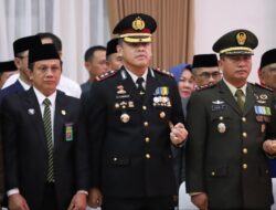 Kapolres Gowa Bersama Forkopimda Hadiri Rapat Paripurna DPRD Kabupaten Gowa.