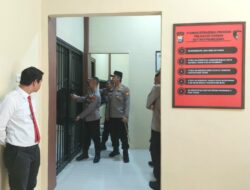 Kapolres Gowa Pimpin Pemindahan Tahanan ke Ruang Tahanan Baru Sattahti.