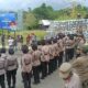 Aksi Lanjutan Tambang Pasir Karossa, Polda Sulbar Perketat Pengamanan di Kantor Gubernur