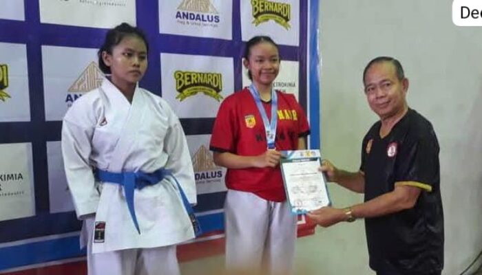 Putri Prajurit Yonif 5 Marinir Raih Medali Perunggu di Kejuaraan Nasional Karate 2025