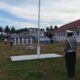 Jadi Pembina Upacara di SMK Karya Bangsa, Kanit Kamsel Polres Pasangkayu Ajak Pelajar Tertib Berlalu Lintas