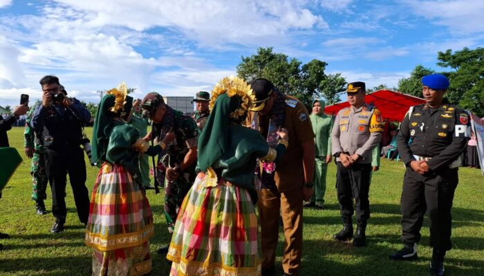 Kapolres Bantaeng Hadiri Pembukaan TMMD Ke-124 Tahun 2025 di Desa Ulugalung
