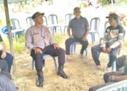 Laksanakan Program Minggu Kasih, Polsek Pasangkayu Serap Aspirasi Masyarakat Gunungsari