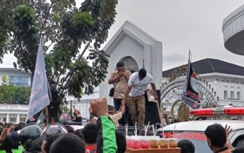 Ojol Sumut Apresiasi Polisi Kawal Aksi Damai Ojol