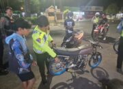 Polres Jember Amankan Belasan Motor Tidak Sesuai Spektek Terlibat Balap Liar