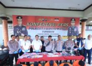 Operasi Pekat Semeru 2025 Polresta Banyuwangi Ungkap 25 Kasus Amankan 37 Tersangka