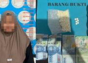 Satuan Reserse Narkoba Polres Majene Amankan Wanita Pengedar Obat Terlarang Jenis Trihexyphenidyl di Majene
