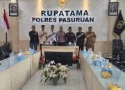 Polres Pasuruan Tegaskan Komitmen Jaga Kamtibmas Lewat Silaturahmi Bersama Perguruan Silat se-Jatim
