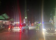Cegah Pelanggaran Lalu Lintas dan Aksi Balap Liar, Satlantas Polres Majene Gelar Patroli Blue Light