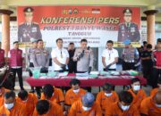 Polresta Banyuwangi Berhasil Ungkap Kasus Narkoba Sita 2 Kilogram Sabu