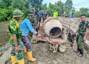 Komitmen Marinir untuk Negeri: Yonmarhanlan VI Makassar di TMMD ke-124 Bantaeng.