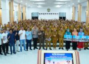 Kapolres Gowa Hadiri Publikasi 100 Hari Kerja Bupati dan Wakil Bupati Gowa.