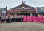 Kunjungan Kerja, Kapolres Gowa Beri Arahan di Polsek Pallangga.