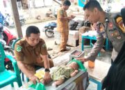 Dukung Program Pencegahan Stunting di Majene, Bhabinkamtibmas Polres Majene Dampingi Kegiatan Posyandu Bukit Indah 27