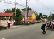 Sat Lantas Polres Pasangkayu Gatur Pagi Demi Kelancaran Lalu Lintas Masyarakat