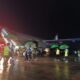 Polsek Bandara Sultan Hasanuddin Berikan Pengamanan Ketat Kedatangan Kloter Pertama Jamaah Haji