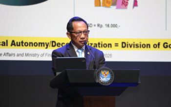 Mendagri: Pemda Pegang Peran Strategis dalam Pembangunan Infrastruktur Nasional