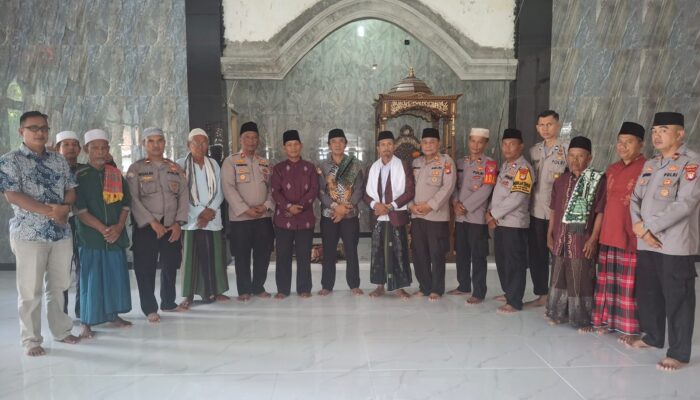 Safari Religi Kamtibmas Polsek Cikarang Utara di Masjid Jamie Assa’adah Berjalan Lancar
