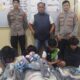 Polsek Kalukku Polresta Mamuju Amankan Terduga Pelaku Pencurian 2 Karung Sandal Jualan