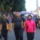 Olahraga Bersama Warnai Peringatan Hari Bhayangkara ke-79 di Mapolres Pasuruan