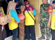 TNI Dukung Aksi Peduli Sesama, Pembagian Sembako oleh KPD
