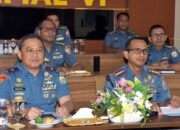 Lantamal VI Makassar Ikuti Sosialisasi Kemhan RI Tentang Kebijakan Penataan Wilayah Pertahanan